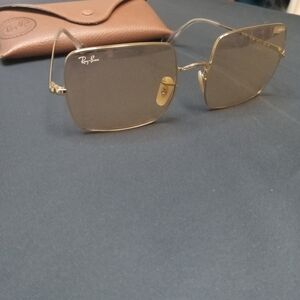 Ray-Ban Gold Sunglasses